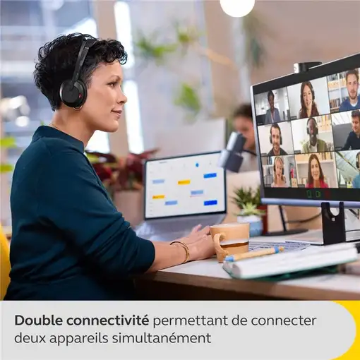 Jabra Evolve2 55 Auriculares Inalámbrico Diadema Oficina/Centro de llamadas