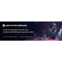 Steelseries Arctıs Pro Auriculares Inalámbrico y alámbrico Diadema Juego Bluetooth
