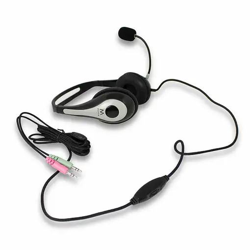 Ewent EW3562 auricular y casco Auriculares Alámbrico Diadema Llamadas/Música Negro