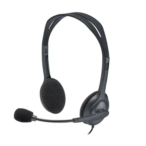 Logitech H111 Auriculares Alámbrico Diadema Oficina/Centro de llamadas Gris