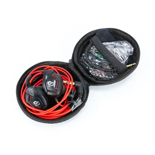 TALIUS Intrauricular gaming Rex black/red