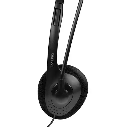 LogiLink HS0055 auricular y casco Auriculares Alámbrico Diadema Música/uso diario