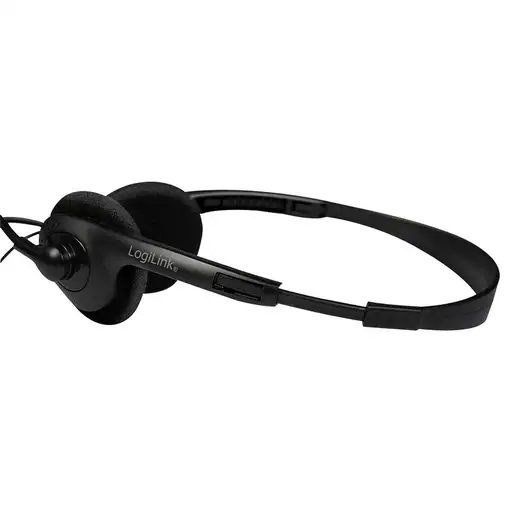 LogiLink HS0055 auricular y casco Auriculares Alámbrico Diadema Música/uso diario