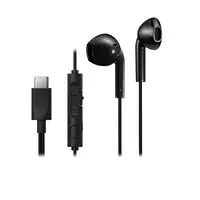 JVC HA-FR17UC Auriculares Alámbrico Dentro de oído Llamadas/Música USB Tipo C Negr