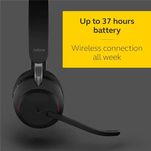 Jabra Evolve2 65 Auriculares Inalámbrico Diadema Oficina/Centro de llamadas USB ti