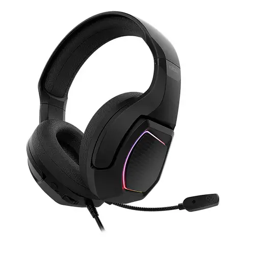 Krom Kopa 7.1 Auriculares Alámbrico Diadema Juego Negro