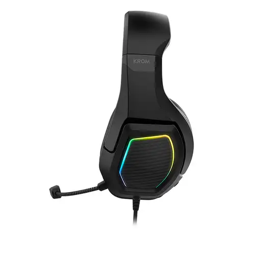 Krom Kopa 7.1 Auriculares Alámbrico Diadema Juego Negro