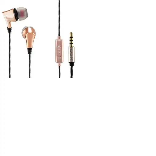 Hama EAR3207CO Auriculares Alámbrico Dentro de oído Negro, Cobre