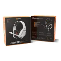 Krom Kopa Pro Auriculares Alámbrico Diadema Juego Blanco
