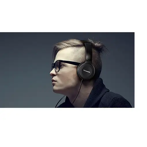 Panasonic RP-HF100ME Auriculares Alámbrico Diadema Llamadas/Música Negro