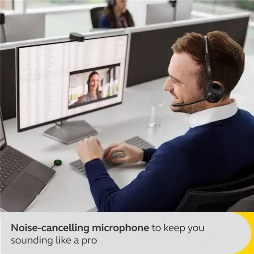 Jabra Engage 55 Auriculares Inalámbrico Diadema Oficina/Centro de llamadas Negro,