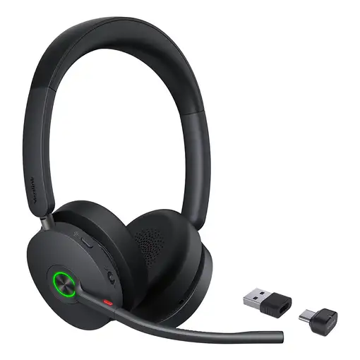 Yealink BH74 UC USB-C/A Auriculares Inalámbrico Diadema Oficina/Centro de llamadas