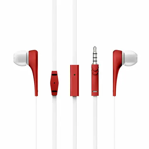 Energy Sistem Style 1+ Auriculares Alámbrico Dentro de oído Llamadas/Música Rojo