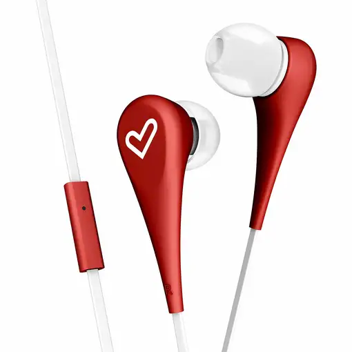 Energy Sistem Style 1+ Auriculares Alámbrico Dentro de oído Llamadas/Música Rojo