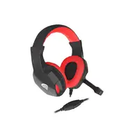 GENESIS Argon 110 Auriculares Alámbrico Diadema Juego Negro, Rojo