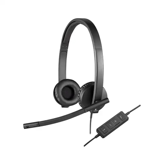 Logitech H570e Auriculares Alámbrico Diadema Oficina/Centro de llamadas USB tipo A