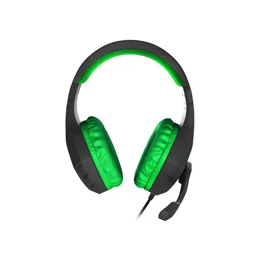 GENESIS Argon 200 Auriculares Alámbrico Diadema Juego Negro, Verde