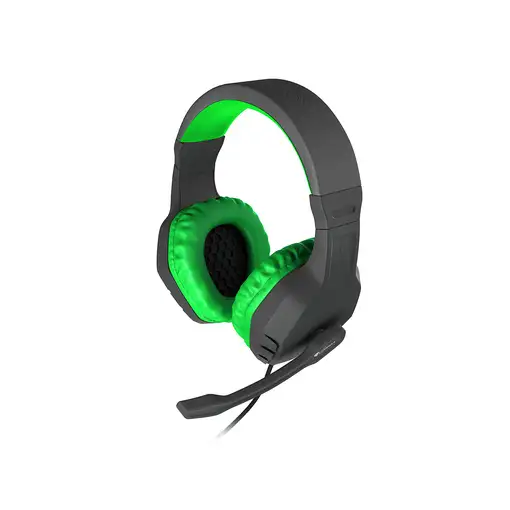 GENESIS Argon 200 Auriculares Alámbrico Diadema Juego Negro, Verde