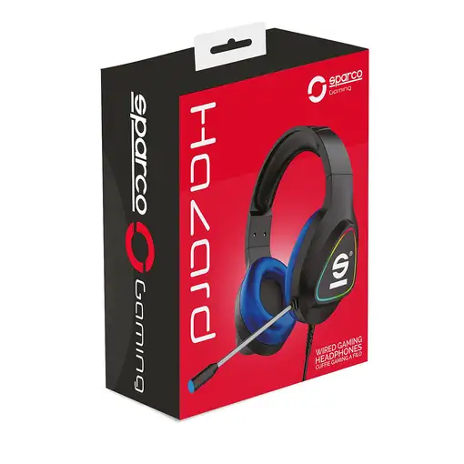 Sparco SPHEADPHONEPRO auricular y casco Auriculares Alámbrico Diadema Juego USB ti