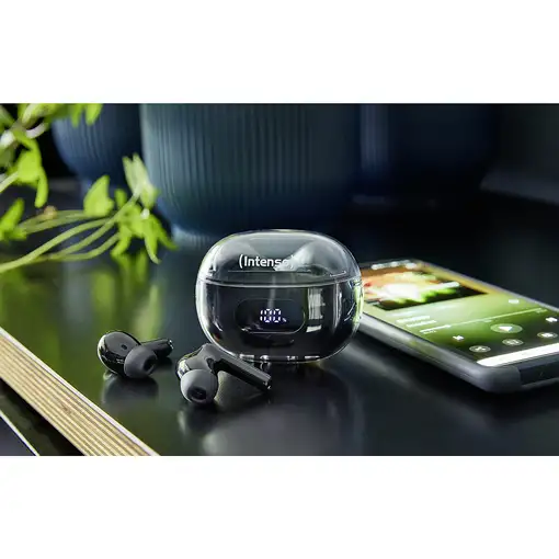 Intenso Buds Earphone Plus T310AE Black Auriculares True Wireless Stereo (TWS) Den