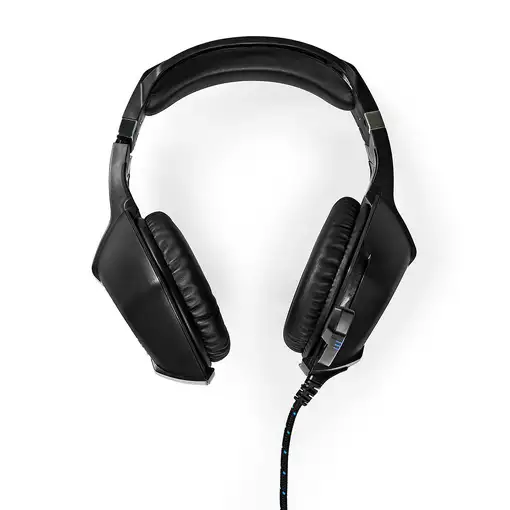 Nedis GHST250BK auricular y casco Auriculares Alámbrico Diadema Juego USB tipo A N