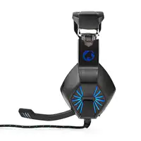 Nedis GHST250BK auricular y casco Auriculares Alámbrico Diadema Juego USB tipo A N