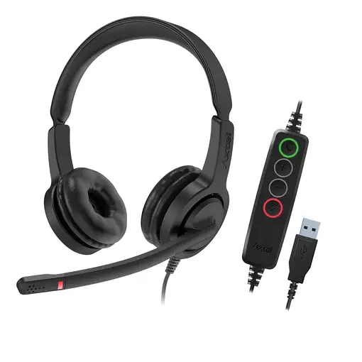 Axtel VOICE UC28 stereo USB-A Auriculares Alámbrico Diadema Oficina/Centro de llam
