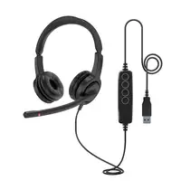 Axtel VOICE UC28 stereo USB-A Auriculares Alámbrico Diadema Oficina/Centro de llam