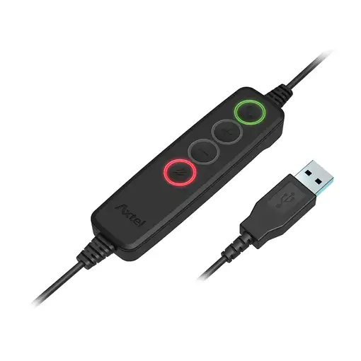 Axtel VOICE UC28 stereo USB-A Auriculares Alámbrico Diadema Oficina/Centro de llam