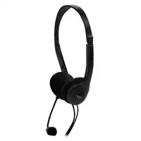 NOX Voice One Auriculares Alámbrico Diadema Llamadas/Música Negro