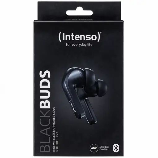 Intenso Black Buds T300A Auriculares True Wireless Stereo (TWS) Dentro de oído Lla