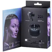 Intenso Black Buds T300A Auriculares True Wireless Stereo (TWS) Dentro de oído Lla