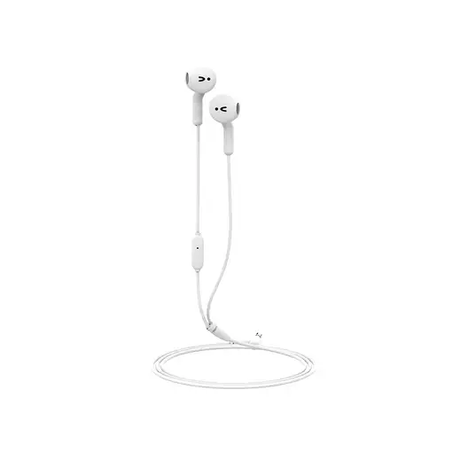 Muvit E56 Auriculares Alámbrico Dentro de oído Llamadas/Música Blanco