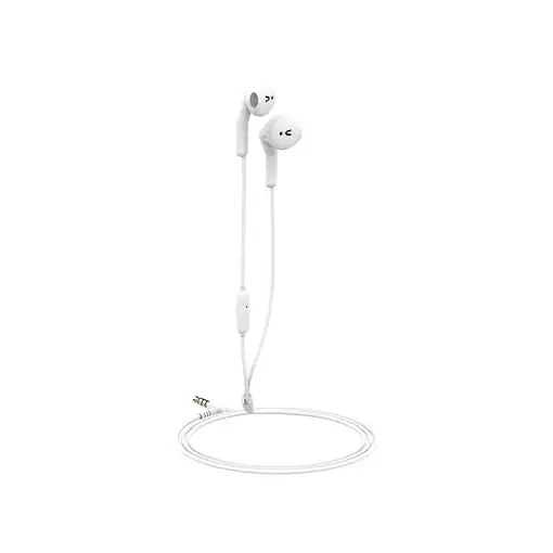 Muvit E56 Auriculares Alámbrico Dentro de oído Llamadas/Música Blanco