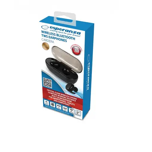 Esperanza TWS CARDERA Auriculares Inalámbrico Dentro de oído Llamadas/Música Bluet