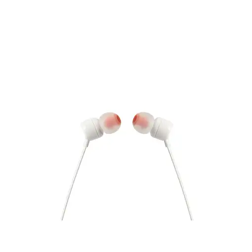JBL Tune 110 Auriculares Alámbrico Dentro de oído Música Blanco