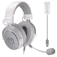 ENDORFY VIRO Plus USB Onyx White Auriculares Alámbrico Diadema Música/uso diario B