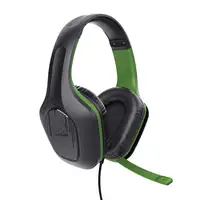 Trust GXT 415X ZIROX Auriculares Alámbrico Diadema Juego Negro, Verde