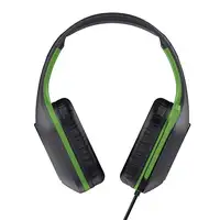 Trust GXT 415X ZIROX Auriculares Alámbrico Diadema Juego Negro, Verde
