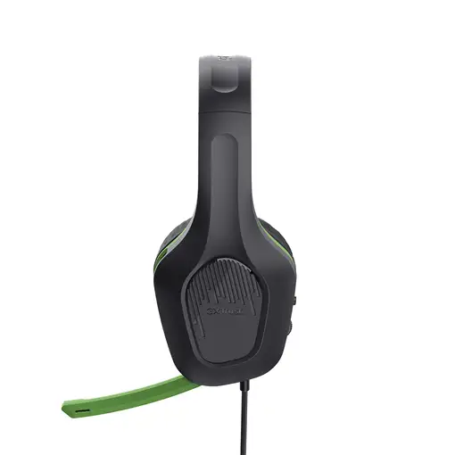 Trust GXT 415X ZIROX Auriculares Alámbrico Diadema Juego Negro, Verde