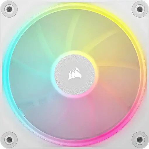 Corsair iCUE LINK LX120 RGB Carcasa del ordenador Ventilador 12 cm Blanco 3 pieza(