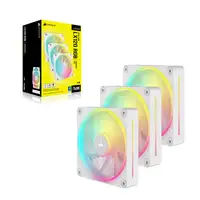 Corsair iCUE LINK LX120 RGB Carcasa del ordenador Ventilador 12 cm Blanco 3 pieza(