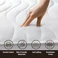 The White Stone Colchón Basic Individual 105x200 Memory|H25 cm|M. in Italy