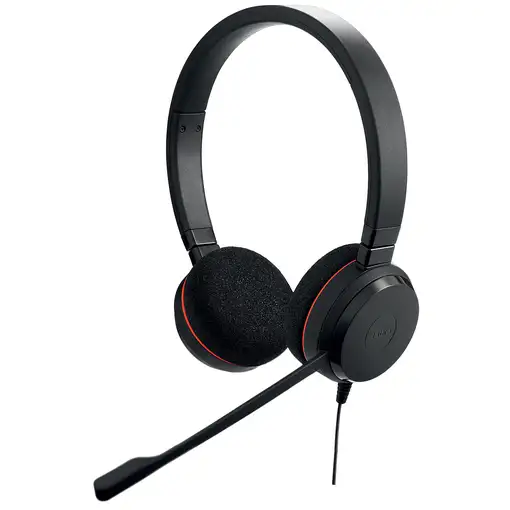 Jabra Evolve 20 Auriculares Alámbrico Diadema Oficina/Centro de llamadas USB Type-