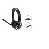 Conceptronic POLONA02B auricular y casco Auriculares Alámbrico Diadema Juego Negro