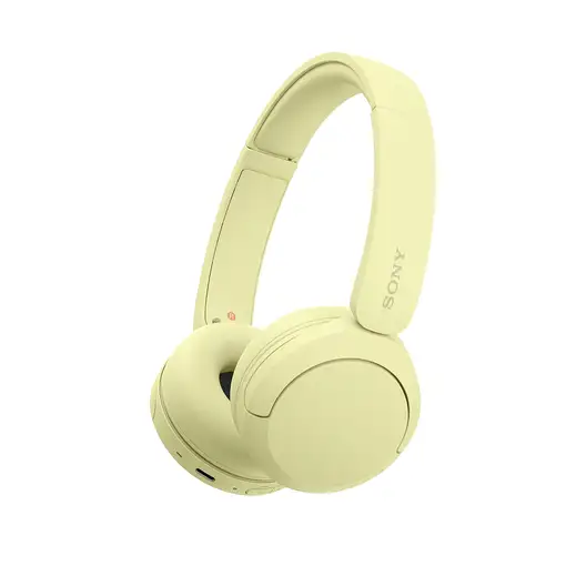 Sony WHCH520Y.CE7 auricular y casco Auriculares Inalámbrico Diadema Llamadas/Músic