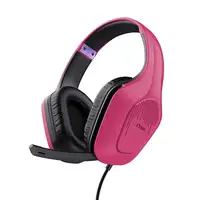 Trust GXT 415P Zirox Auriculares Alámbrico Diadema Juego Rosa