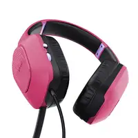 Trust GXT 415P Zirox Auriculares Alámbrico Diadema Juego Rosa