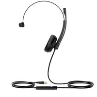 Yealink UH34 Mono Teams Auriculares Alámbrico Diadema Oficina/Centro de llamadas U