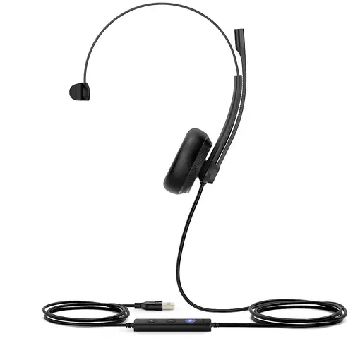 Yealink UH34 Mono Teams Auriculares Alámbrico Diadema Oficina/Centro de llamadas U